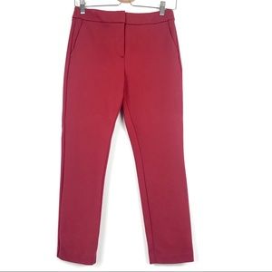 Boden Petite Maroon / Burgundy Ankle Trousers